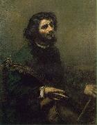 Gustave Courbet The Cellist Spain oil painting artist